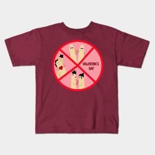 valentine fingers Kids T-Shirt